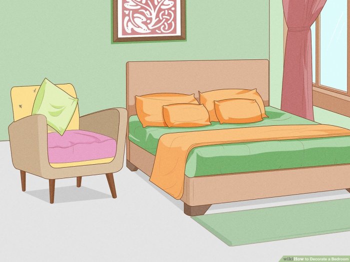 How to decorate bedroom wikihow