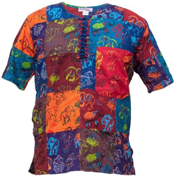 Mens elephant dress shirt