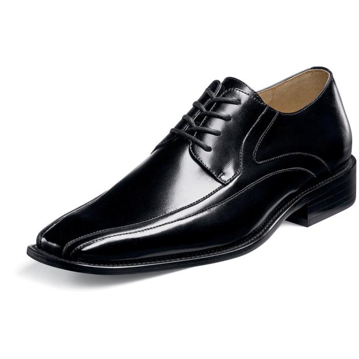 Stacy adams mens black dress shoes