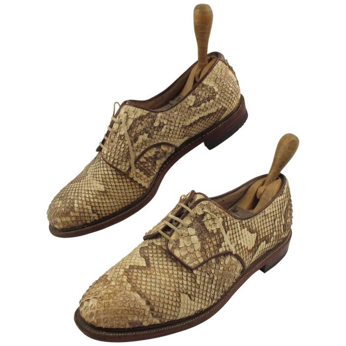 Mens python dress shoes