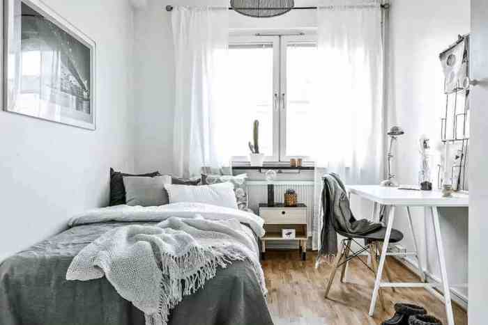 How to decorate a minimalist dorm room