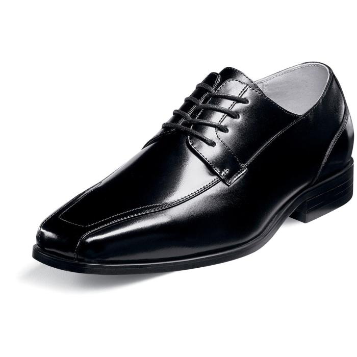 Stacy adams mens black dress shoes