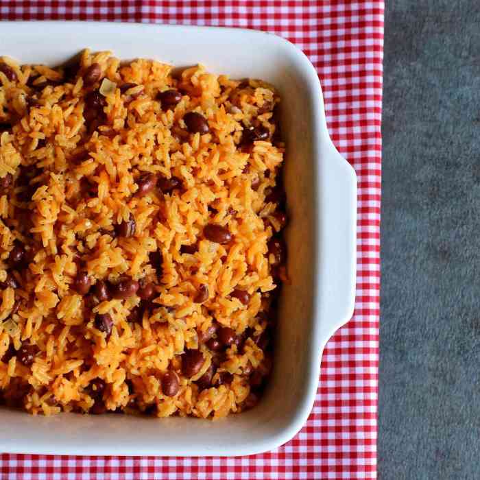 How to cook rice and beans spanish style