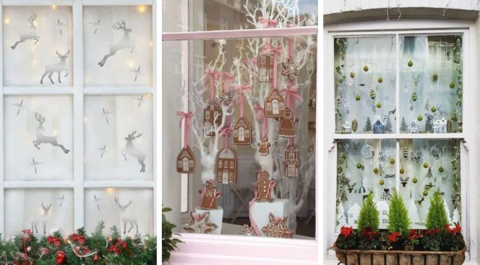 How to decorate my windows for christmas