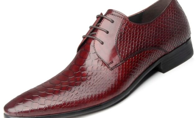 Wine Red Dress Shoes Men – Elevate Your Style Game