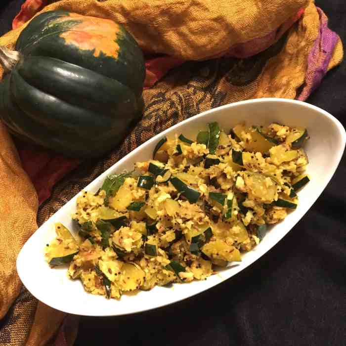 How to cook acorn squash indian style