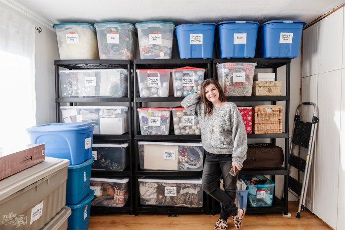 How to decorate a storage room