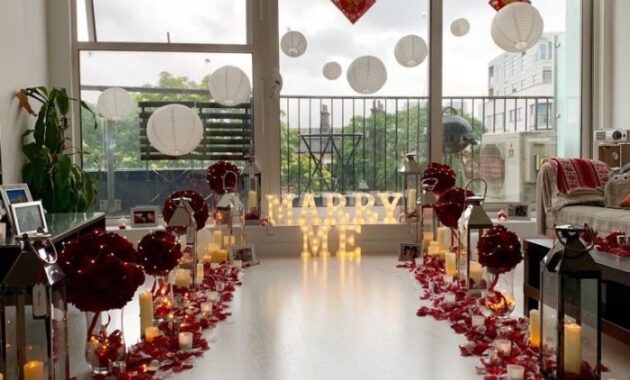 How to Decorate a Room for Proposal – Create the Perfect Setting