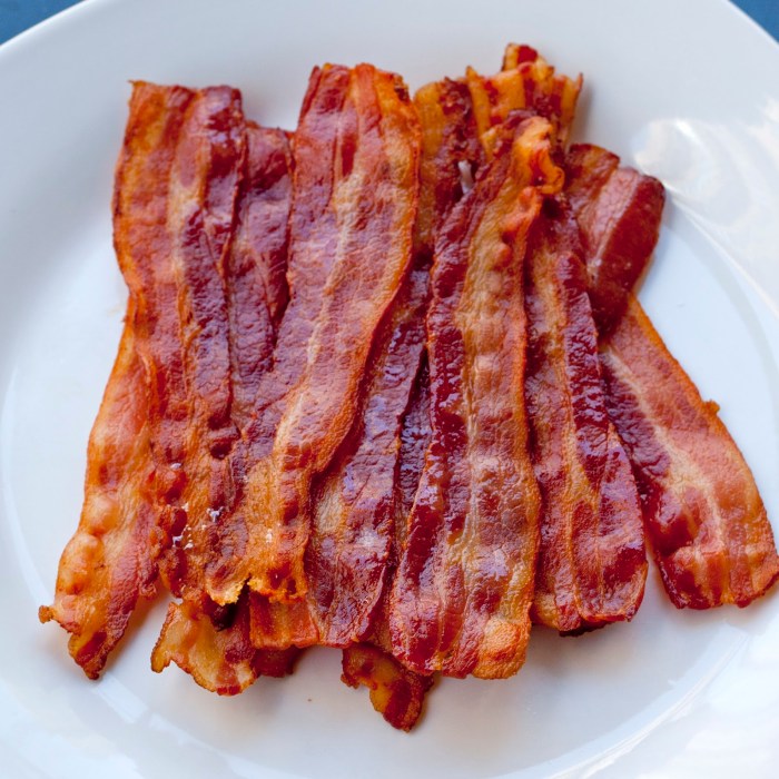 How to cook english style bacon