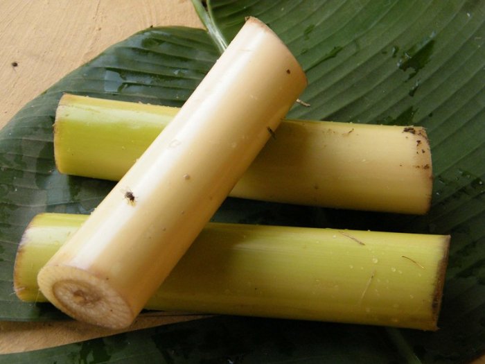 How to cook banana stem chinese style