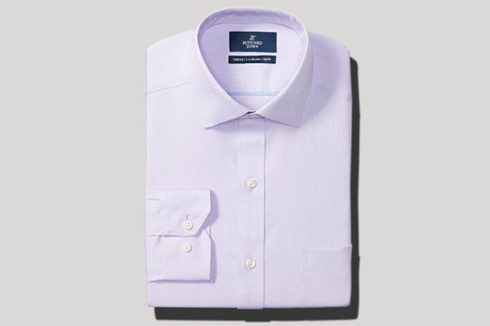 Wrinkle free dress shirts for men