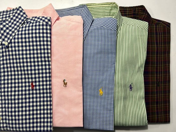 Ralph lauren men's button down dress shirts