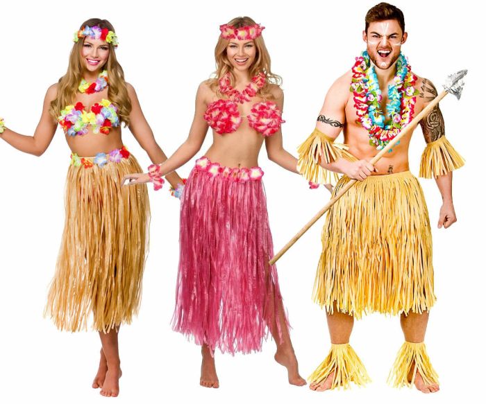 How to dress up hawaiian style