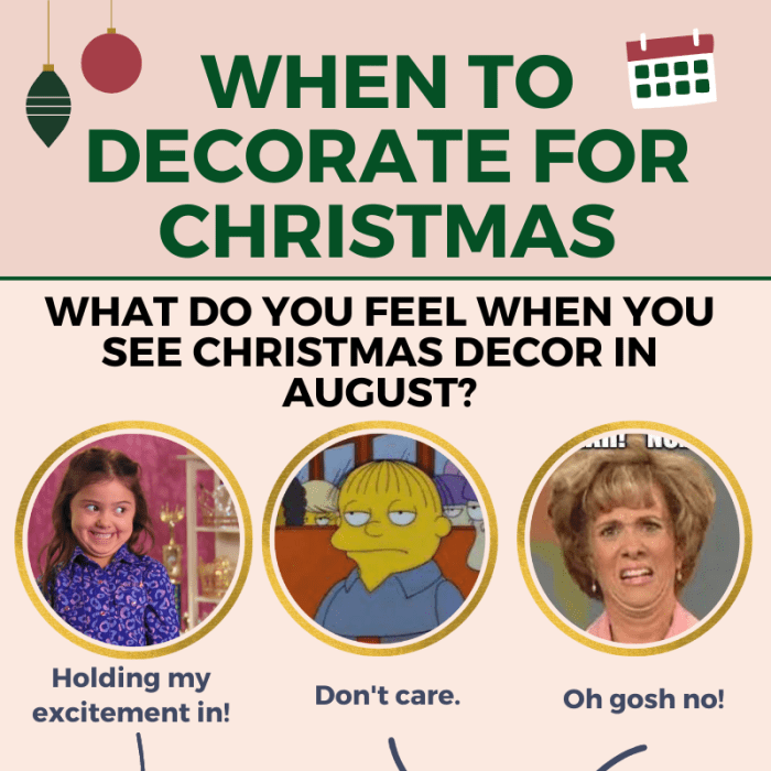 When can you start decorating for christmas